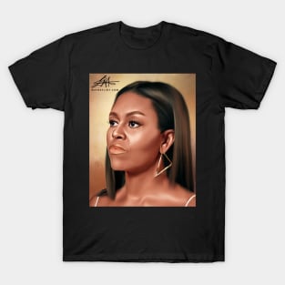 Digital Michele Obama T-Shirt